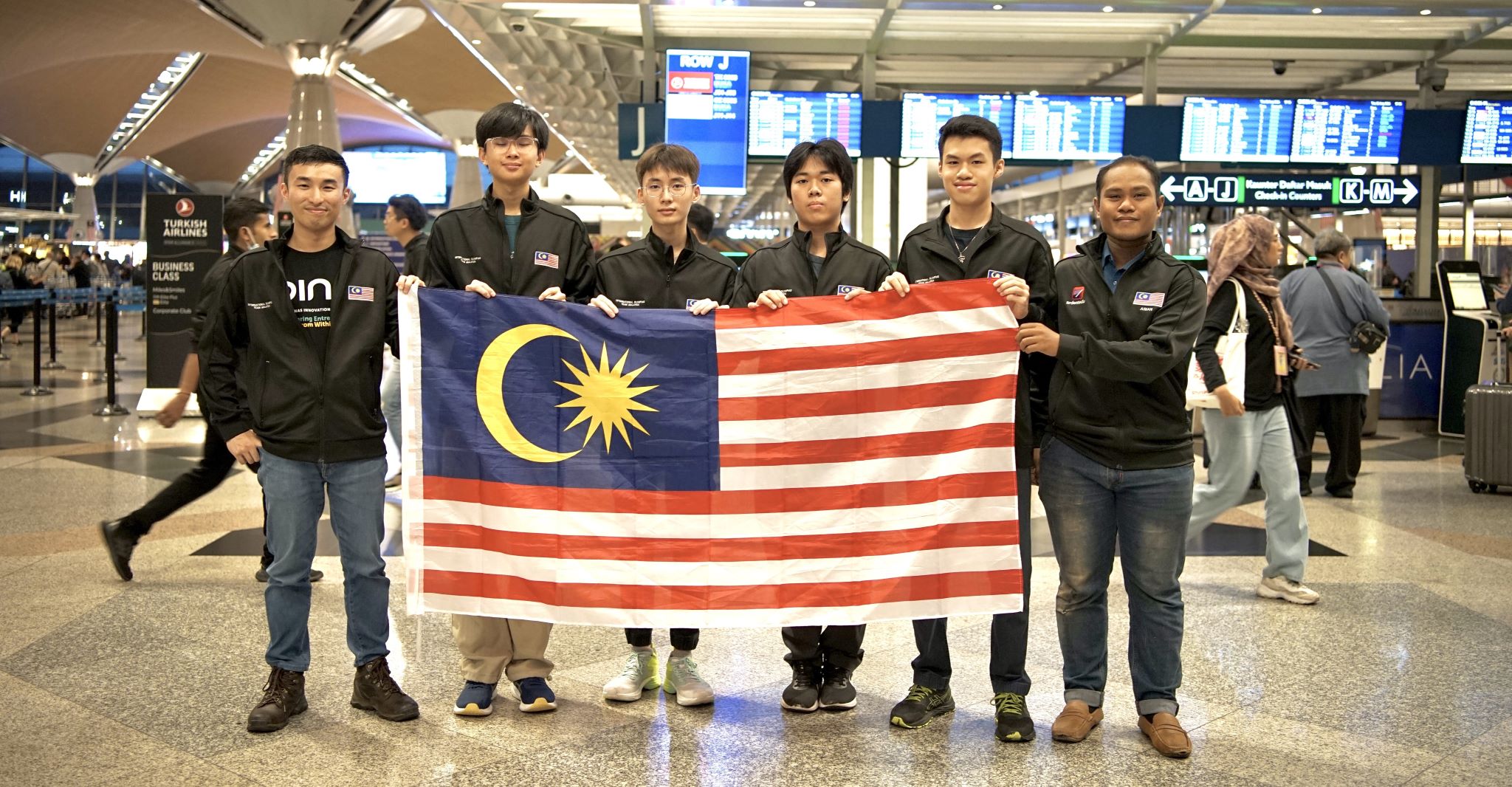 Team Malaysia pre-departure at KLIA